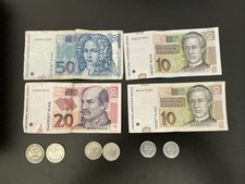Banconote monete croate usato  Noceto