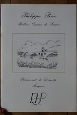 Menus carte restaurant d'occasion  Le Raincy
