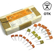 30 peças capacitores de mica prata 100pF - 0,01uF 500V K31-11 amplificador de áudio URSS NOS, usado comprar usado  Enviando para Brazil
