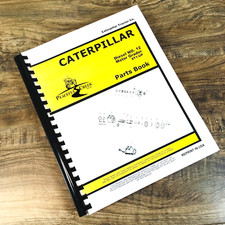 Parts manual caterpillar for sale  Brookfield