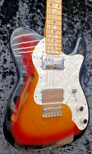 Usado, Guitarra Fender Japan TN72-93 Thinline Telecaster captador Sunburst Humbucker 3 tons comprar usado  Enviando para Brazil