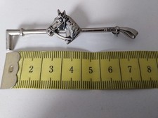 Plastronnadel pferdekopf gerte gebraucht kaufen  Kastellaun