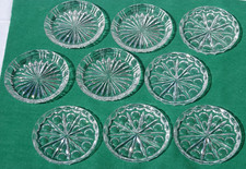 Glasuntersetzer kristallglas d gebraucht kaufen  Weilrod