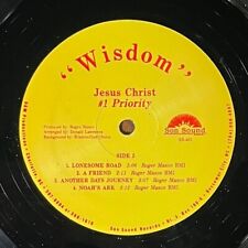 WISDOM Jesus #1 Priority LP modern soul funk boogie MP3 Sound NC Gospel NM Grail comprar usado  Enviando para Brazil