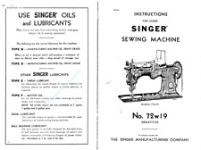 Singer 72w19 hemstitch for sale  Shipping to United States