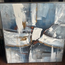 Large framed abstract for sale  HERTFORD
