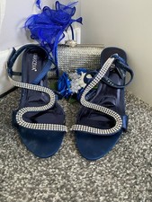 Navy silver size for sale  GLASGOW