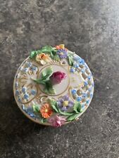 Florale deckeldose porzellanma gebraucht kaufen  Pirmasens