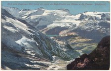 Widok z Kapruner Törl (2635 m) na Rudolfshütte am Weissee Salzburg na sprzedaż  PL