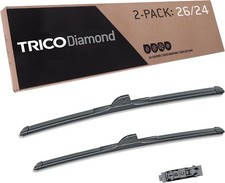 Lâminas de limpador 26" e 24" feixe premium para todas as condições climáticas para Ford Fleetwood Acura 2 peças comprar usado  Enviando para Brazil