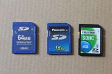 Lot sdhc card d'occasion  Saint-Germain-en-Laye