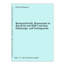Kassenarztrecht kommentar 106 gebraucht kaufen  Ohlsbach