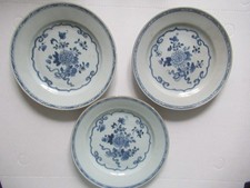 Assiettes bleu chine d'occasion  Paris IX