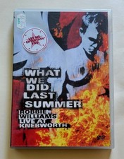 What We Did Last Summer Robbie Williams Live At Knebworth DVD Region Free, usado comprar usado  Enviando para Brazil