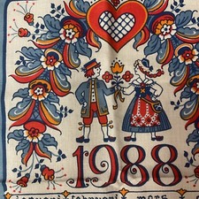 Vintage 1988 calendar for sale  Mora