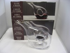 Glass carafe platinum for sale  UXBRIDGE