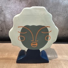 Blue terracota face for sale  Oklahoma City