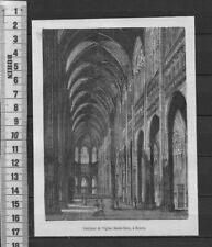 G108 gravure 1880 d'occasion  Amiens-