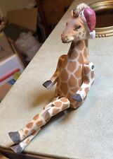 Prateleira de girafa articulada de madeira arte popular primitiva 8” Natal comprar usado  Enviando para Brazil