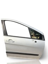 PEUGEOT 307 Porta Frontal Direita O/S 2001-2009 PRATA 5 Portas Hatchback comprar usado  Enviando para Brazil