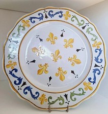 Assiette faïence porquier d'occasion  Quintin