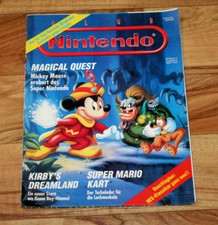 1993 Vintage Club Nintendo Magazine F-Zero Mega Man Super Mario Kart Zelda Kirby comprar usado  Enviando para Brazil