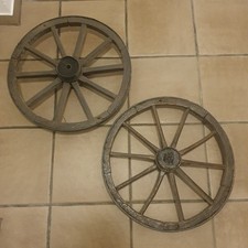 Massive alte wagenräder gebraucht kaufen  Korschenbroich