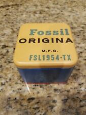 Relógio masculino Fossil original grande redondo preto analógico Townsman ME3155 *Banda marrom comprar usado  Enviando para Brazil