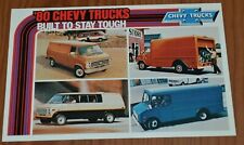 CARTÃO POSTAL PROMOCIONAL 1980 CHEVY VAN-CUBE REVENDEDOR ORIGINAL★★ comprar usado  Enviando para Brazil