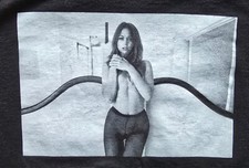 Camiseta RILEY REID | V/SUAL X Cabeceira M Média 2016 Vintage VISUAL, usado comprar usado  Enviando para Brazil