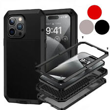 Gorilla Étui Pour IPHONE 15 16 14 13 12 11 XR Pro Max Se Métal Housse Résistant na sprzedaż  Wysyłka do Poland
