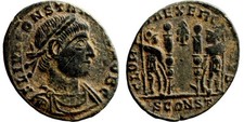 Costantino follis gloria usato  Spoleto