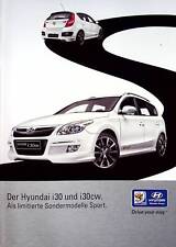 250022) Hyundai i30 + cw - Sport - Prospekt 08/2008 comprar usado  Enviando para Brazil