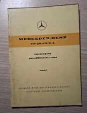 Mercedes engines om636 d'occasion  Expédié en Belgium