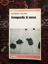 Maurizio calvesi avanguaria usato  Frascati