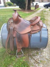 Westernsattel ujo handmade gebraucht kaufen  Haidmühle