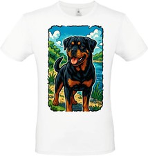 Shirt rottweiler unisexe d'occasion  Arles
