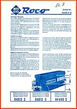 Roco montageanleitung erzwagen gebraucht kaufen  Wehrheim