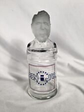 Usado, RARO Ronald Reagan RON JAR vidro geléia vidro 3-D cabeça ©1981 KENKORP comprar usado  Enviando para Brazil