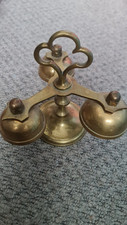 Antique brass triple for sale  ALTRINCHAM