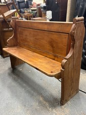 Antique church pew for sale  GLASGOW