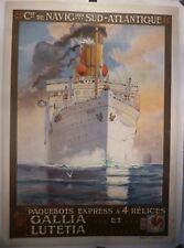 Affiche ancienne originale d'occasion  Plougonven