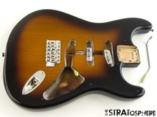 Usado, EUA Fender ERIC JOHNSON Strat CORPO E HARDWARE American Nitro, 2TS Sunburst comprar usado  Enviando para Brazil