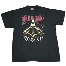 Camiseta Vintage 1993 Alice In Chains Galo Tamanho XL Rara Ponto Único REIMPRESSÃO comprar usado Camiseta Vintage 1993 Alice In Chains Galo Tamanho XL Rara Ponto Único REIMPRESSÃO comprar usado  Enviando para Brazil