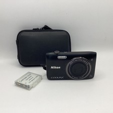Usado, Câmera Digital Nikon Coolpix S3500 Preta com Estojo (Não Testada) (P2) NS#8674 comprar usado  Enviando para Brazil