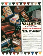 Publicité ancienne peinture d'occasion  France