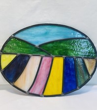 Stained glass sunset for sale  Porter Ranch