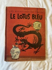 Tintin lotus bleu d'occasion  Bellerive-sur-Allier