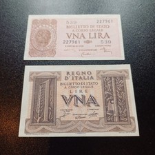 Cartamoneta banconote regno usato  Riolo Terme