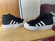Adidas nizza black for sale  MANSFIELD